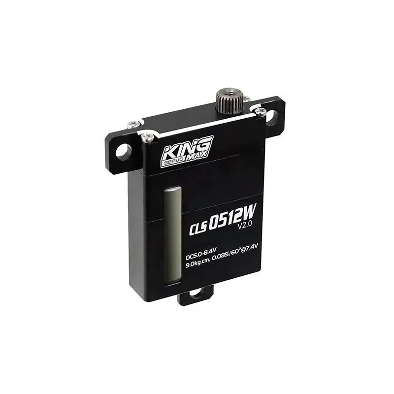 KINGMAX CLS0512W 9kg.cm CLS0911W 11kg.cm High-precision Metal Gears with Hard Anodizing  Wing Servo