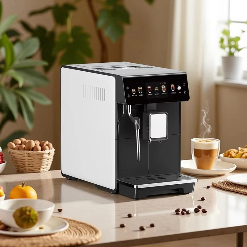 Automatic Espresso Machine  with Milk Steam Wand for DIY Latte Art