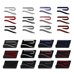 Metal Car Front Grille Rear Trunk Sticker for Volkswagen R Line R Logo POLO PASSAT B5 B6 B7 Golf 5 6 7 Jetta Touareg Bora Tiguan