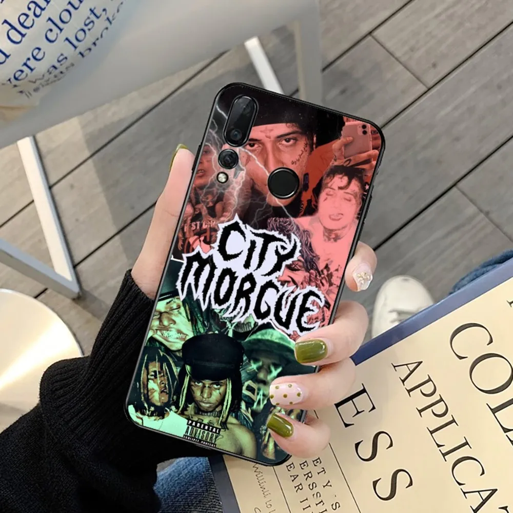 C-City Morgue Zillakami Phone Case For Huawei Y9 6 7 5 Prime Enjoy 7s 7 8 Plus 7a 9e 9plus 8E Lite Psmart Shell