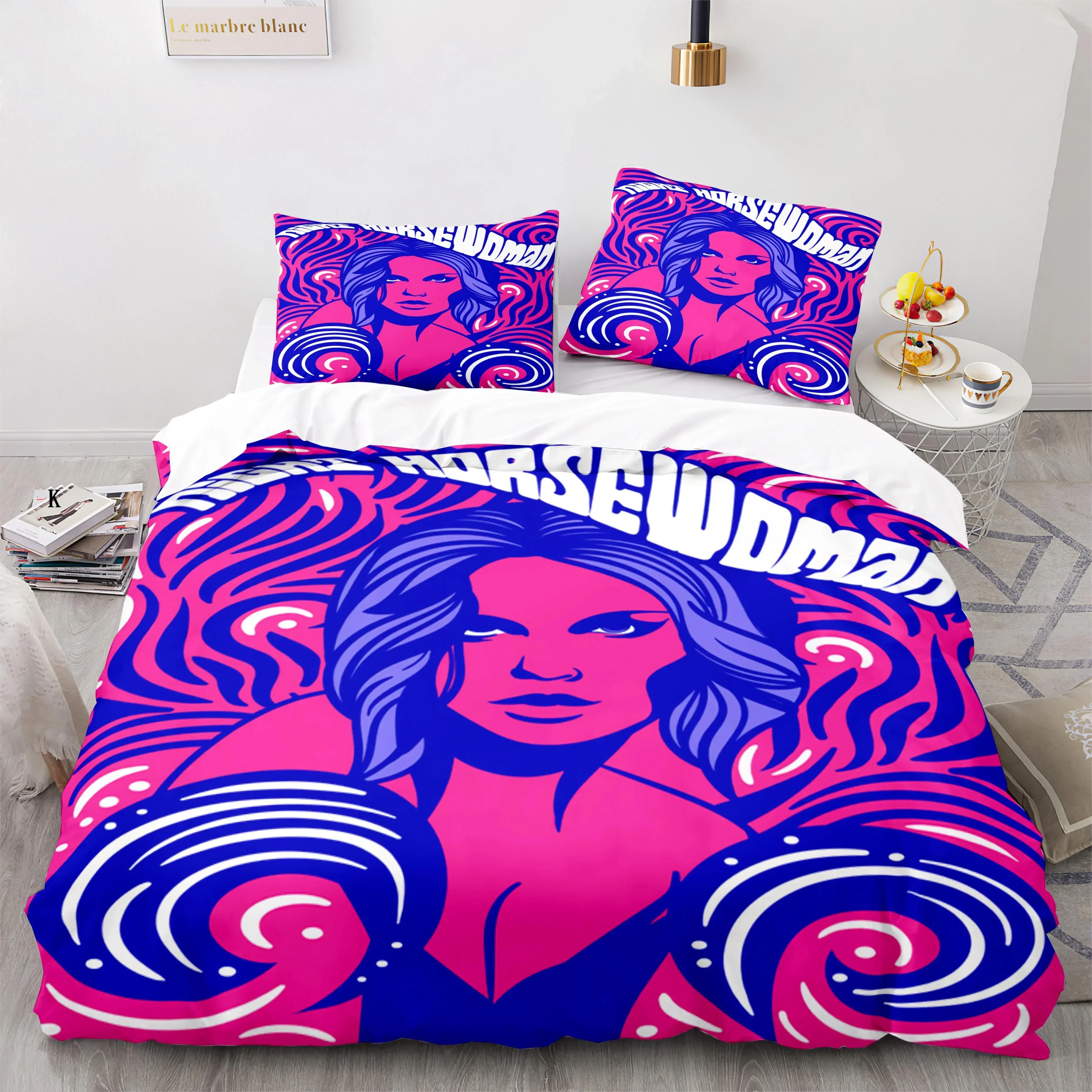 

Retro Abstract Colorful Vintage Style Comfortable Duvet Cover Pillowcase Bedding Set Children Bedroom Decoration Home Textile