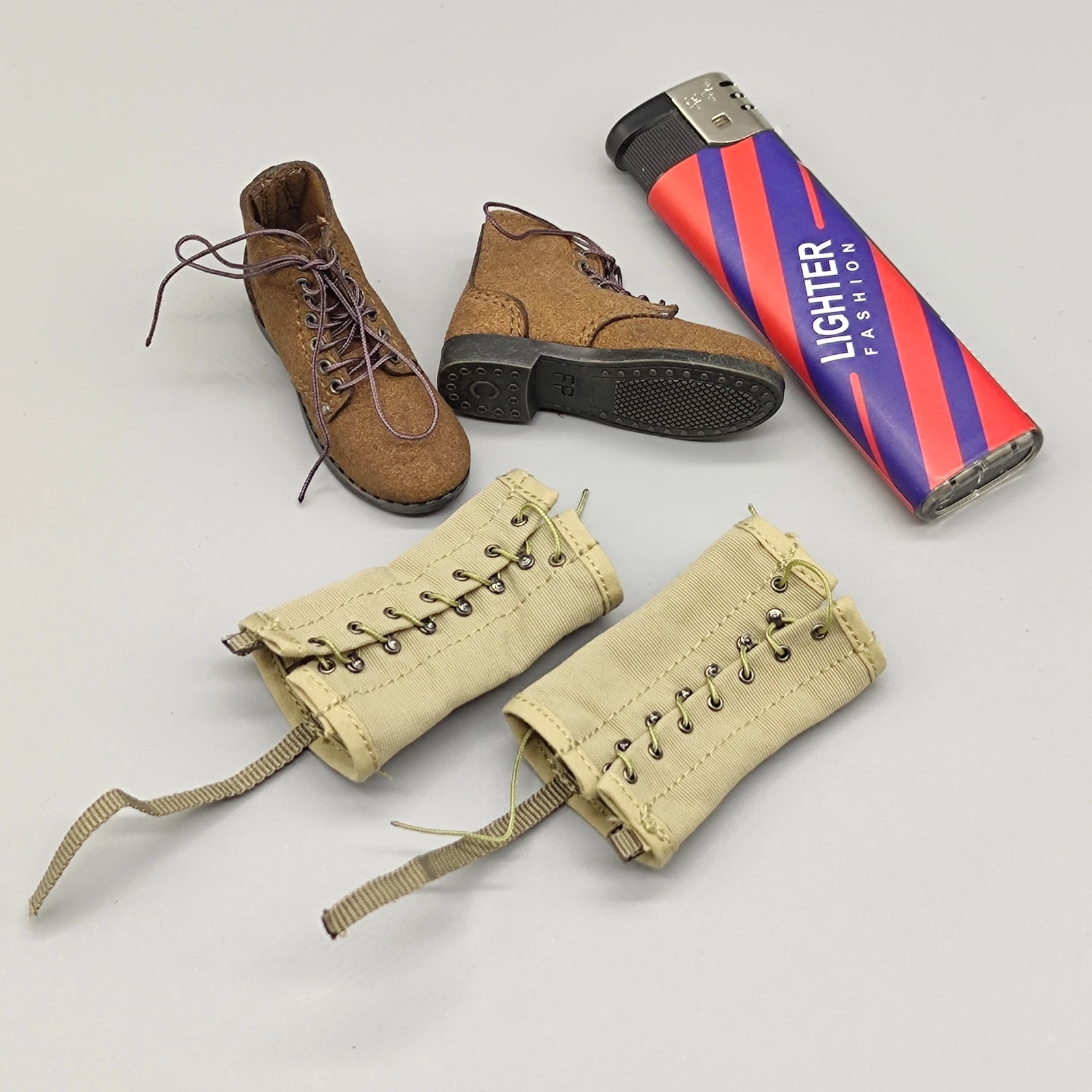 FP017B Modello di stivali e leggings corti da soldato in scala 1/6 per il Corpo dei Marines degli Stati Uniti della Seconda Guerra Mondiale da 12''