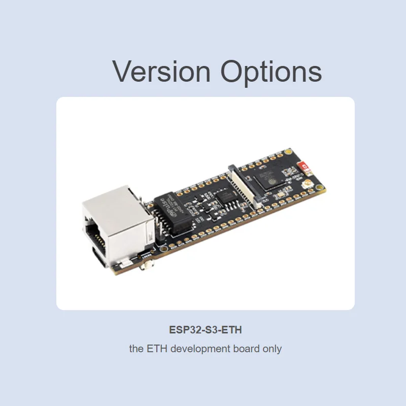 ESP32-S3-ETH Ethernet-Entwicklungsboard W5500-Chip 10/100 Mbit/s unterstützt WLAN/Bluetooth – Detail 9