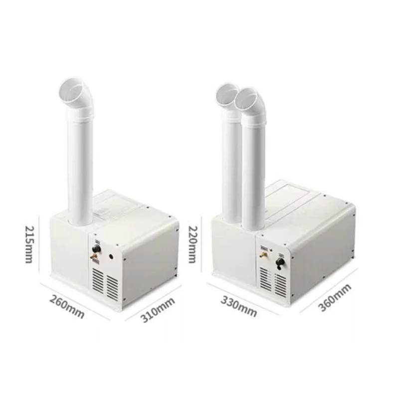 เครื่องเพิ่มความชื้นในอากาศแบบอัลตราโซนิคเครื่องพ่นผักเพื่อการค้าเครื่องพ่นละอองไฟฟ้าสถิตพลังงานขนาดใหญ่สำหรับงานอุตสาหกรรม