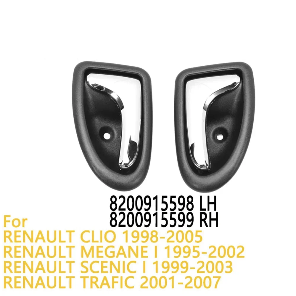 

Plating Interior Car Door Handle For RENAULT CLIO MEGANE TRAFIC SCENIC 8200915598 8200915599