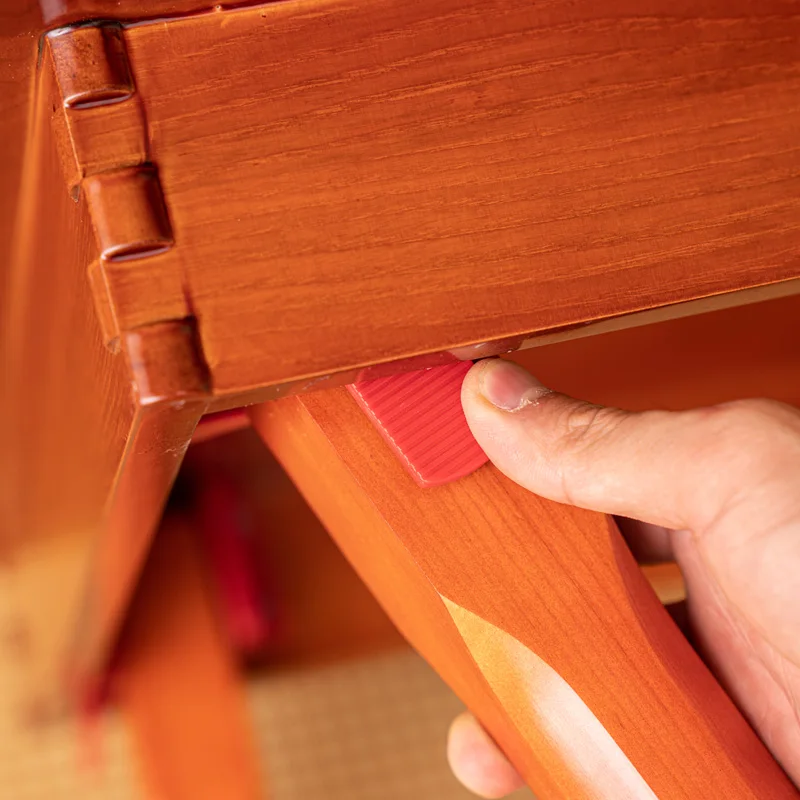 80x80cm Round Korean Folding Table – Traditional Low Dining Table with Sturdy Frame, Compact & Space-Saving Design Low Table