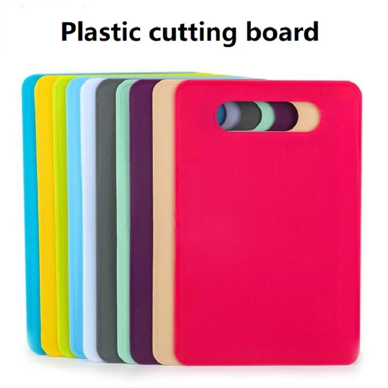 Kitchen Tools PP Creative Square Chopping Board Vegetable And Fruit Chopping Board Easy To Clean Non Slip Chopping Board Tools