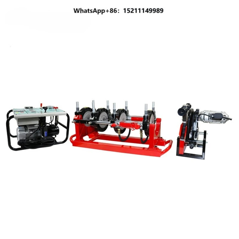New 40mm-160mm 220V Portable Hydraulic Butt Fusion Machine for Pipes Jobsite Welding