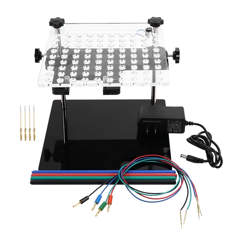 LED BDM Frame Pro With Probes BDM Table For KESS KTAG FGTECH ECU Programmer Chip Tuning Tool LED ECU Programmer US Plug