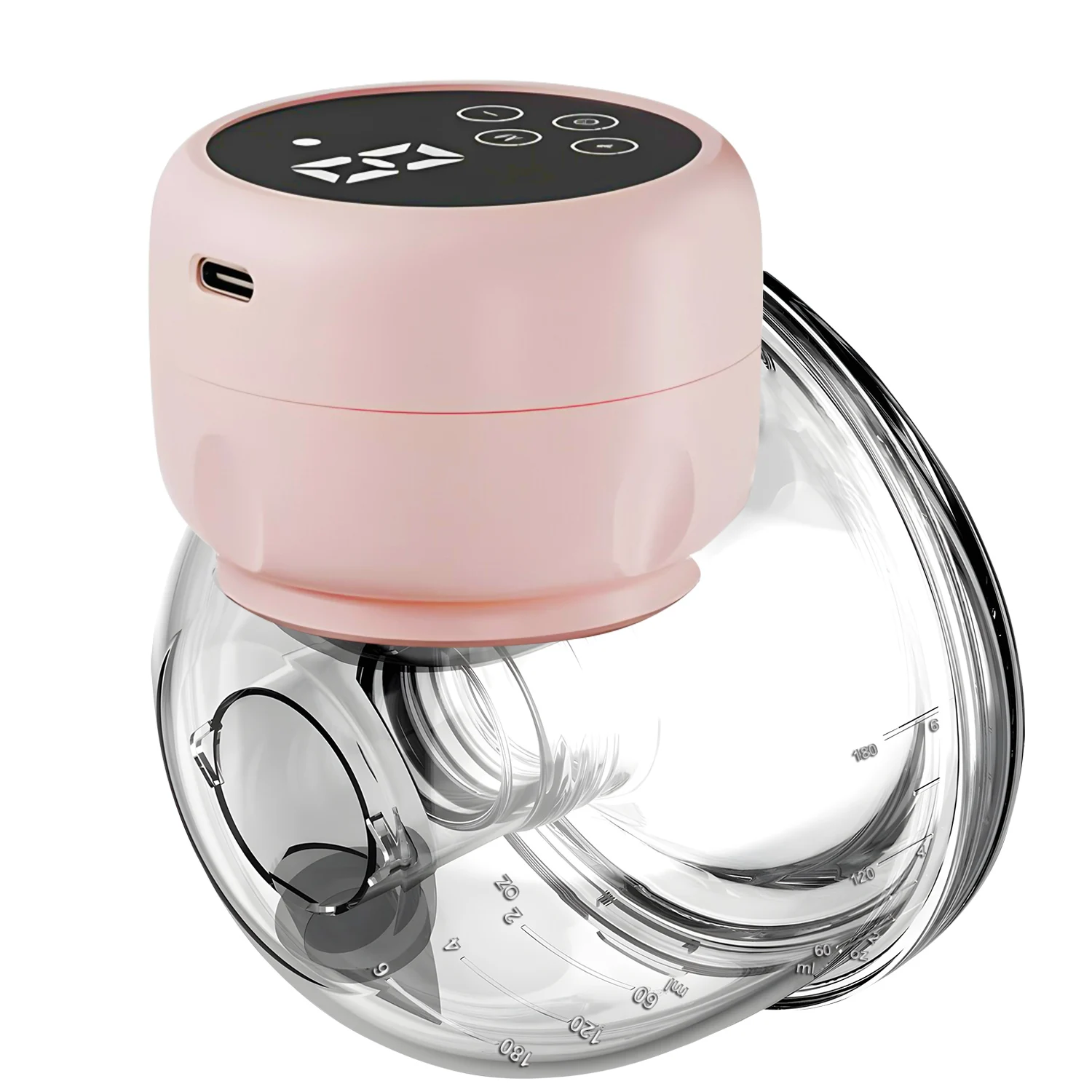 New Wearable Electric Breast Pumps Portable Hands Free Breast Pump Silent Comfort Breast Milk Extractor Collector 1PCS