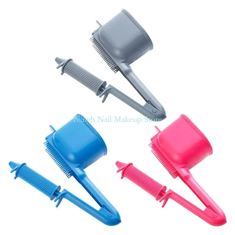 

28TA Professional Detangling Roller Brush Unique Hair Dyeing Applicator Styling Tool