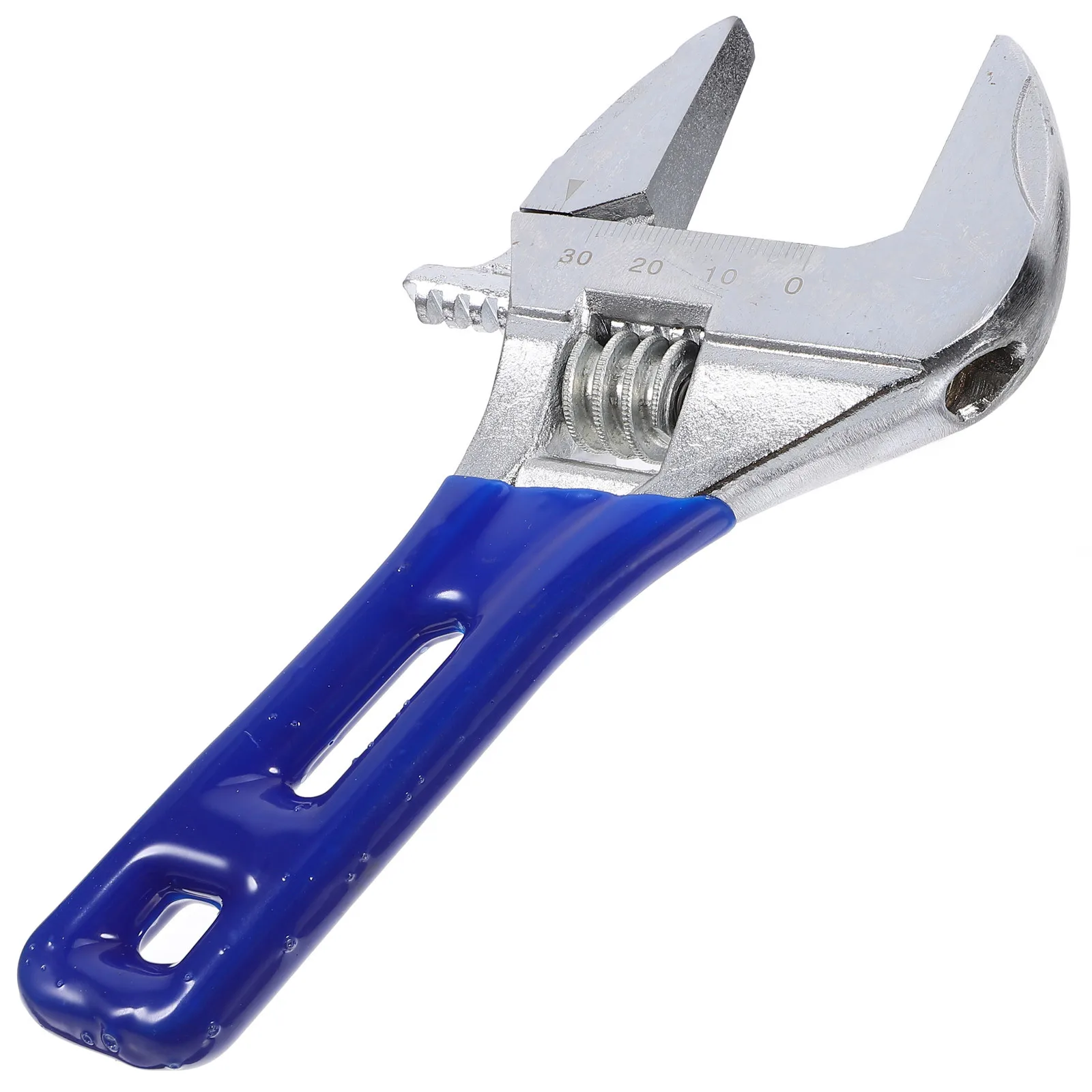 

Heavy Duty Adjustable Wrench for Plumbing and Bathroom Repairs Multi Purpose Pipe Grip Tool with Wide Jaw Spanner for Tightening