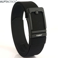 Cinturón Táctico ALPTACTICS de 3.8 Pulgadas de Ancho, Reforzado, de Doble Capa de Nailon, Versátil, con Hebilla Automática, para Hombre