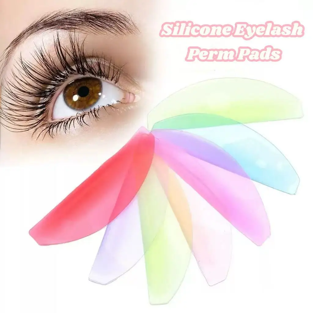 Silicone Eyelash Perm Pads Lashes Rods Shield Lifting 3D Eyelash Curler Accessories Applicator Makeup Tool
