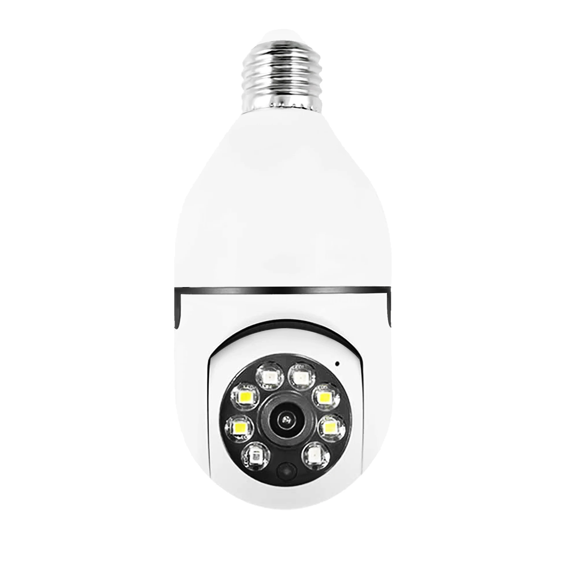 كاميرا Heltec WIFI الذكية E27 لمبة كاملة الألوان للرؤية الليلية كاميرا مراقبة الأمن تدعم تتبع الإنسان والاتصال الداخلي الصوتي #2