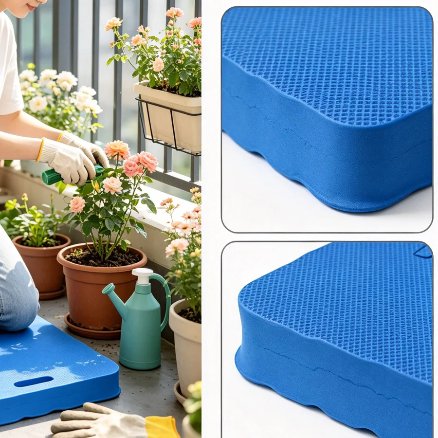 Thick Protect Knee Mat Density Foam Cushion Waterproof Garden Kneeler Bath Floor Protection Garage Soft Sport Antiskid Yoga Mat