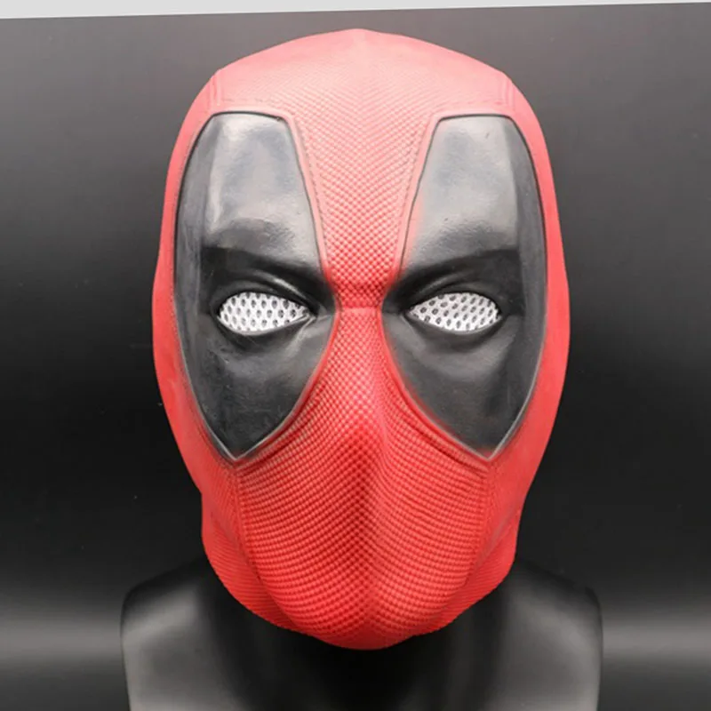 Marvel Movie Deadpool Mask Halloween Wade Winston Wilson Latex Deadpool 3 Charm Cosplay Masks Party Headgear Decor Adult Size