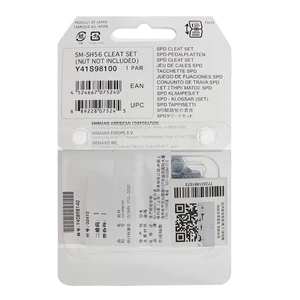 مشابك دواسة دراجة Shimano MTB ، مشابك أحادية التحرير ، دواسات جبلية مناسبة SPD ، SH56 ، SH51 ، M520 ، M515 ، M505 ، M540 أعلى 6 أحذية كرة قدم من الألومنيوم - No5