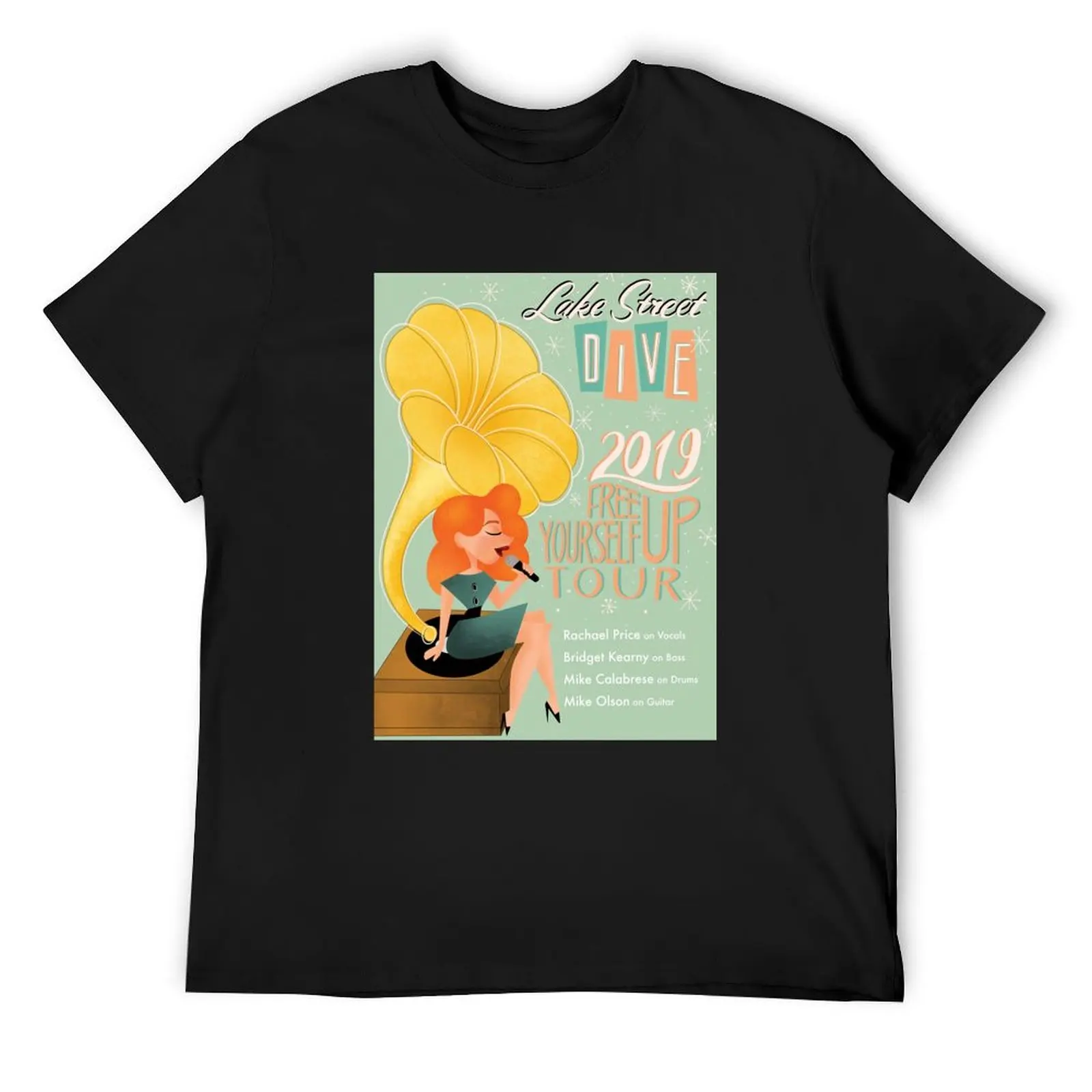 

Lake Street Dive T-Shirt anime tshirt oversized t shirt oversized summer tops plain black t shirts men