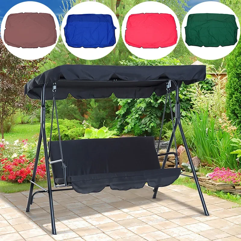 

Garden Swing Chair Canopy Cover, Waterproof Shade Sail, Anti UV Outdoor Courtyard Hammock Tent, Swing Top Cover, No Fade