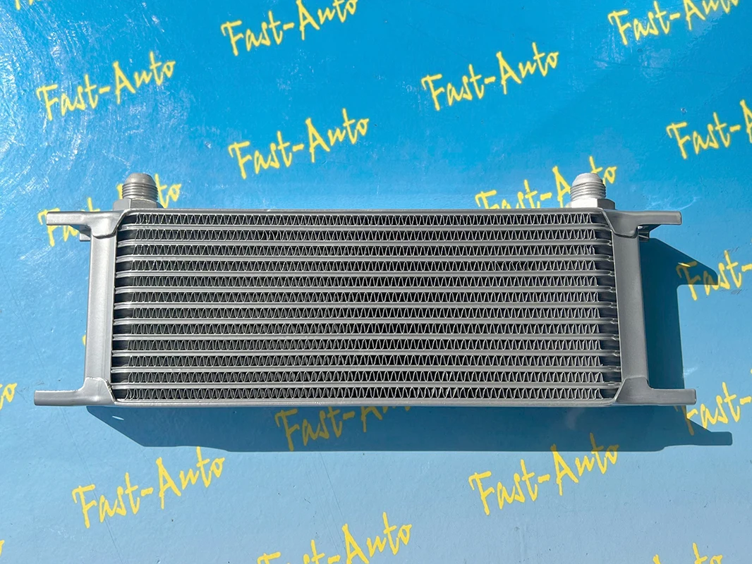 Universal -8an an8 3/4-16unf thread 13 Row mocal style transmission oil cooler kits for nissan sr20det s14 s15