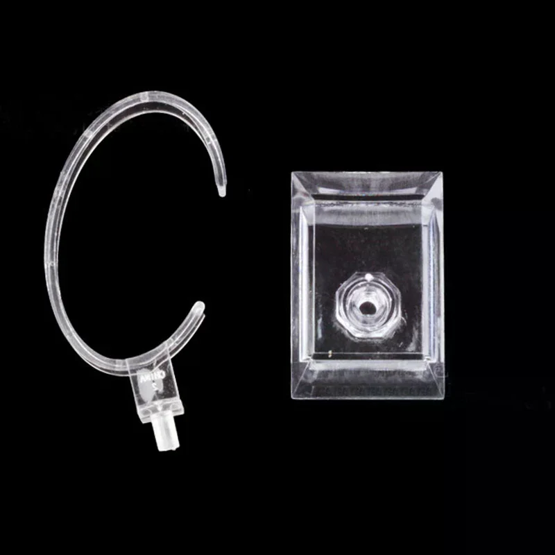 

10 см пластиковые наручные часы дисплей стойка держатель распродажа витрина чехол подставка инструмент прозрачная упаковка ювелирных изделий полная высота подставка для часов