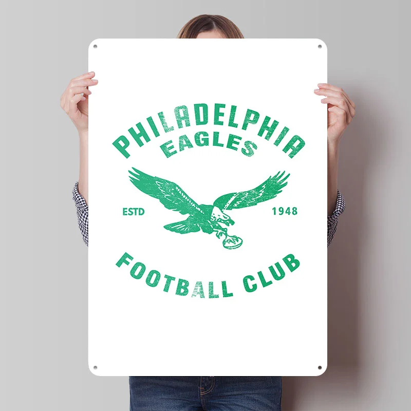 Eagles Old Tinplate Poster