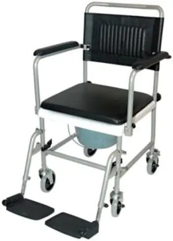 TRS 130chrom/schwarz (Drive Medical), Toilettenhilfen