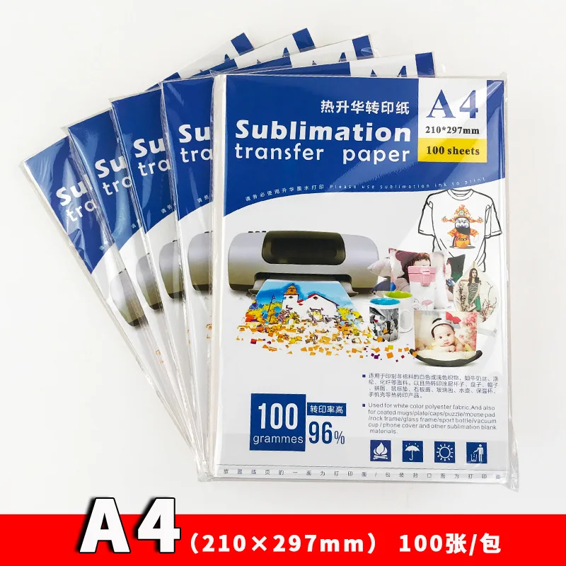 

Cup Hot Drawing Paper 22.5*9.5cm New A4 A3 A3+ Sublimation Transfer Paper Polyester T-shirt Printing Heat Transfer Paper Baking