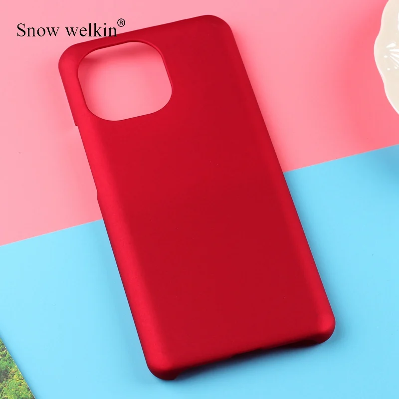 For Xiaomi 12 12T Pro 12X Rubberized Matte Hard Plastic Case For Xiaomi Mi 11 Ultra Lite 5G 11T 11i 11X 13 Pro Back Phone Cover
