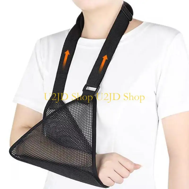 U2JD Forearm Support Brace For Wrist Elbow Clavicle Injuries Adjustable Straps For Customized Fit And Joint