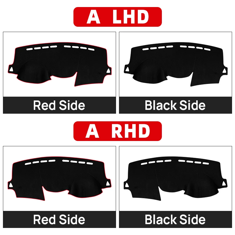 For Hyundai Solaris Accent Verna RB 2010 2011 2012 2013 2014 2015 2016 Car Dashboard Cover Avoid Light Pads Protective Accessory view 5