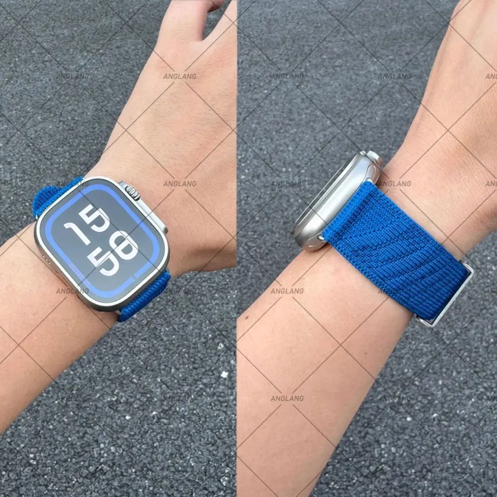 Band For Apple Watch Ultra 3 2 1 49mm SE 10 11 9 8 7 46mm 42mm Kilim Single Tour Silicone Strap iwatch 6 5 4 44mm 45mm Watchband