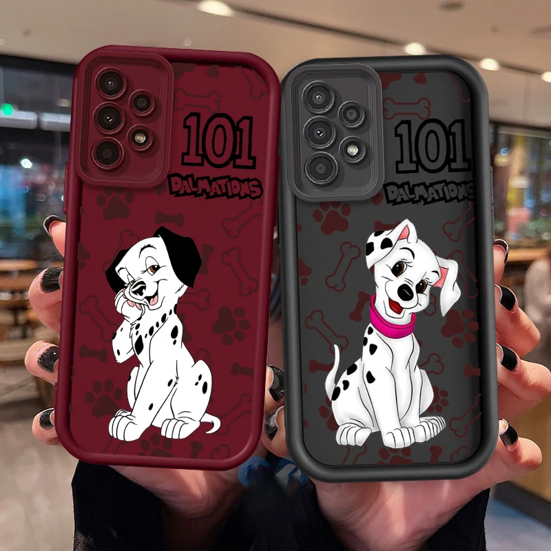 One Hundred And One Dalmatians Art For Samsung A73 A71 A54 A53 A52 A51 A33 A32 A21S A14 A13 A12 A03 A04 A05 5G Eye Ladder Funda