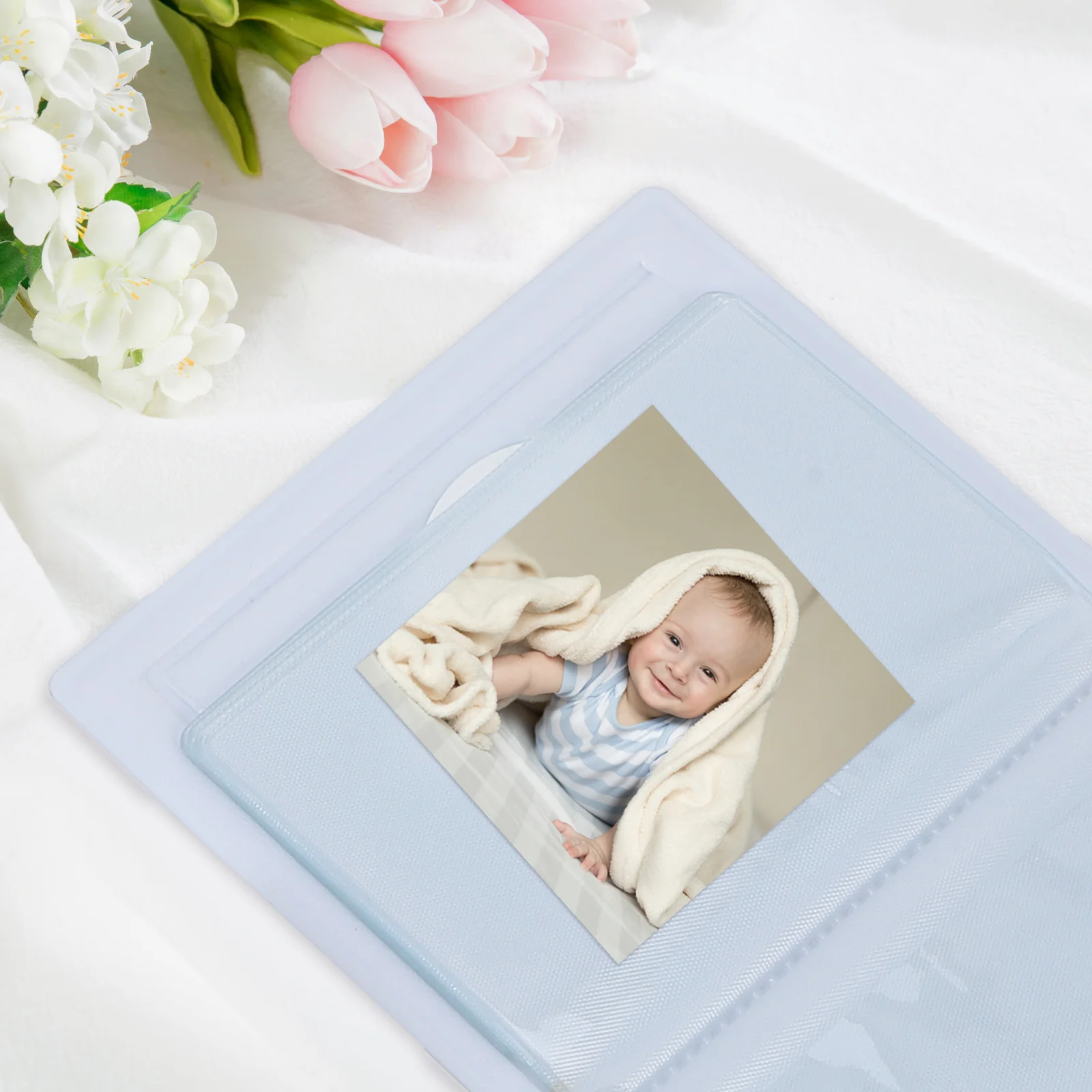 

Love Heart Photo Album 3 Inch Mini Card Holder Portable Diy Scrapbook For Photos Keepsakes Small Picture Organizer