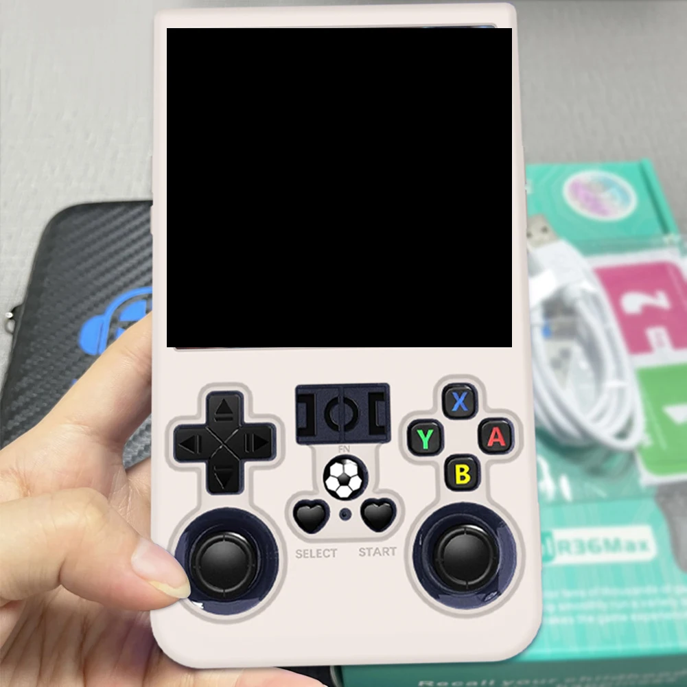 For R36MAX Game Console Soft Silicone Case Anti-Scratch Protection Cover Drop-proof Shell For Game Console Game Accessories