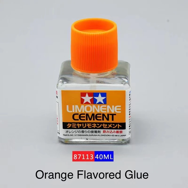 Tamiya Model Glue Slotting Glue Orange White Cover Gundam Model Glue Quick Drying Green Cover 87003 87038