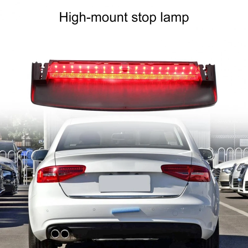 

Car 3RD Third Brake Stop Light 8K5945097 For A4 4 Quattro S4 B8 2009-2015 Rear High Third Brake Signal LED Lamp Car Parts