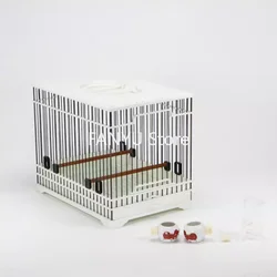 Outdoors Portable Bird Cages House Parrot Drawer Plastic Carrier Bird Cages Canary Budgie Jaula Pajaro Pet Products WZ50BC