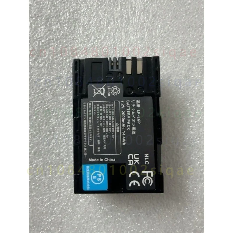 1pcs FOR Canon LP-E6P Camera Battery 2130mAh Compatible With R5 Mark II R6 Mark II R5C R7 90D 80D DSLR Lithium Battery