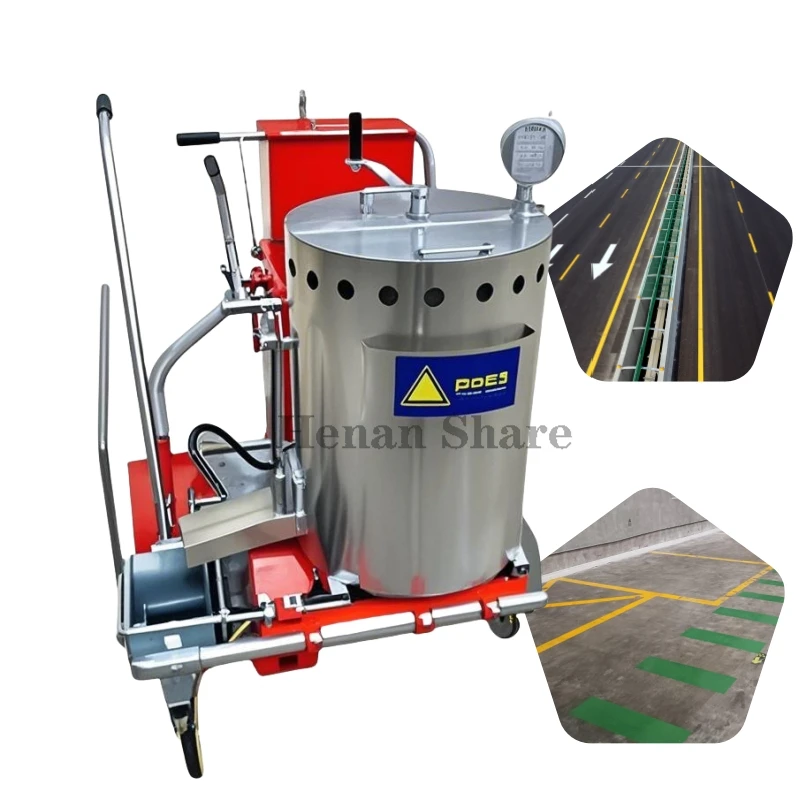 

2 Component Road Marking Paint Truck Equipment Road Marking