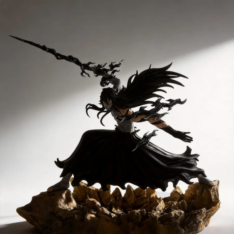 

Anime Figure Ichigo Kurosaki (Mugetsu Form) - Bleach 24cm Desktop Decoration Anime Peripheral