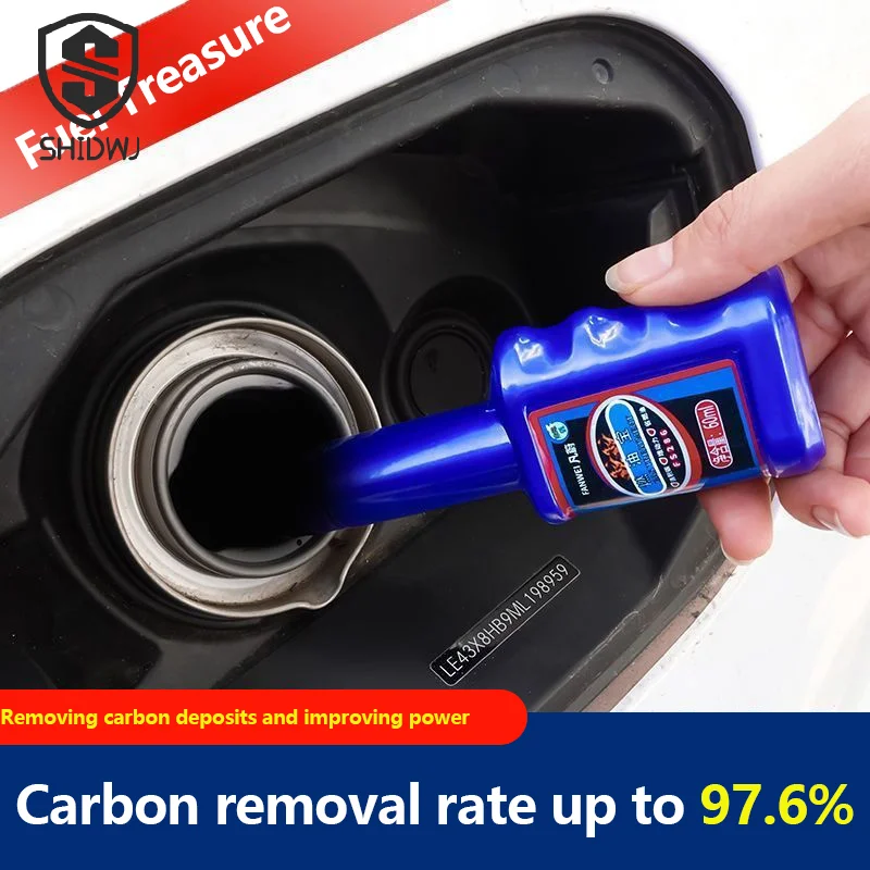 60ML Car Fuel Additive Cleaner System Car Fuels Treasure Auto Fuel System Cleaning Injector Cleaner DIY Accessories
