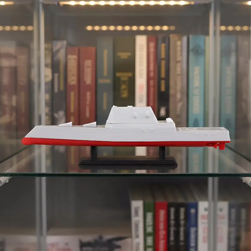 1/2000 Scale Warship Waterline, 1 Small Zumwalt Class Destroyer Model, Full Shell 3D Printing for Stereoscopic Scenes