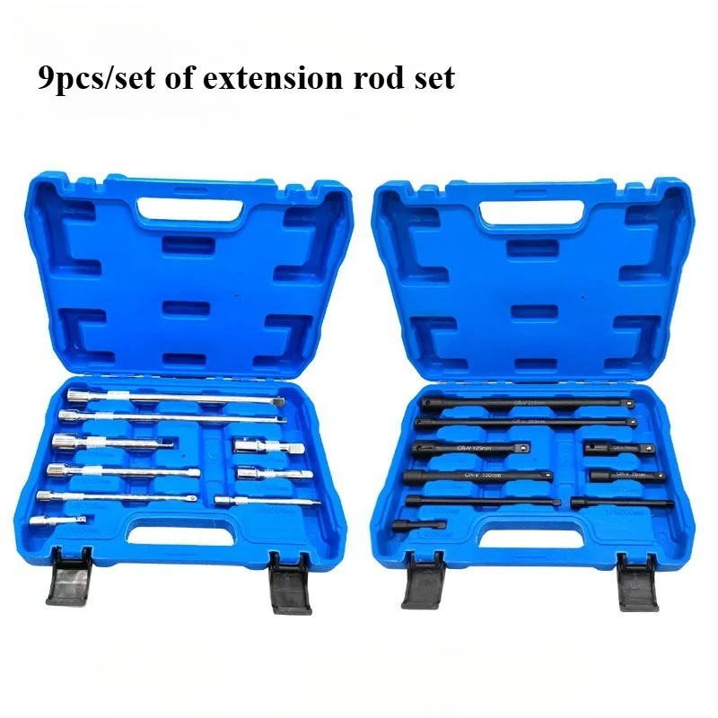 Manual Electric Big Flying Long Socket Connecting Rod 3/8 Extension Connecting Rod 1/2 Ratchet 1/4 Short Connecting Rod