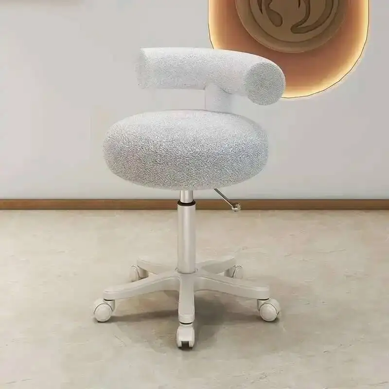 

for Vintage Salon Salon Chair Beauty Barber Chairs Hydraulic Hairdressing Products Barbers Pump Decoration Professional Wheels