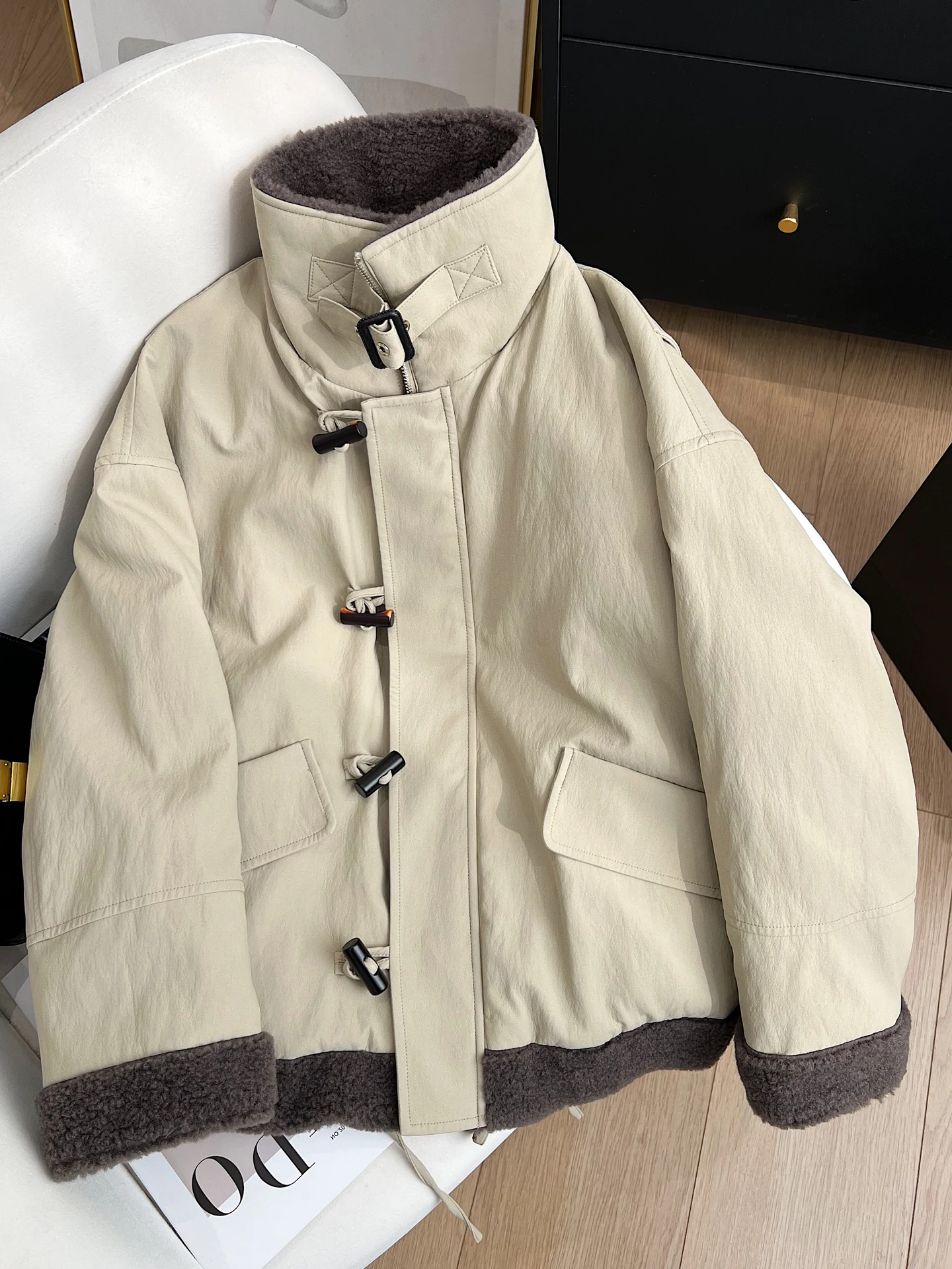 Retro coreano sle thiened quente parka algodão jaet das mulheres dos homens outono inverno solto emagrecimento algodão preenchido parte superior do corpo