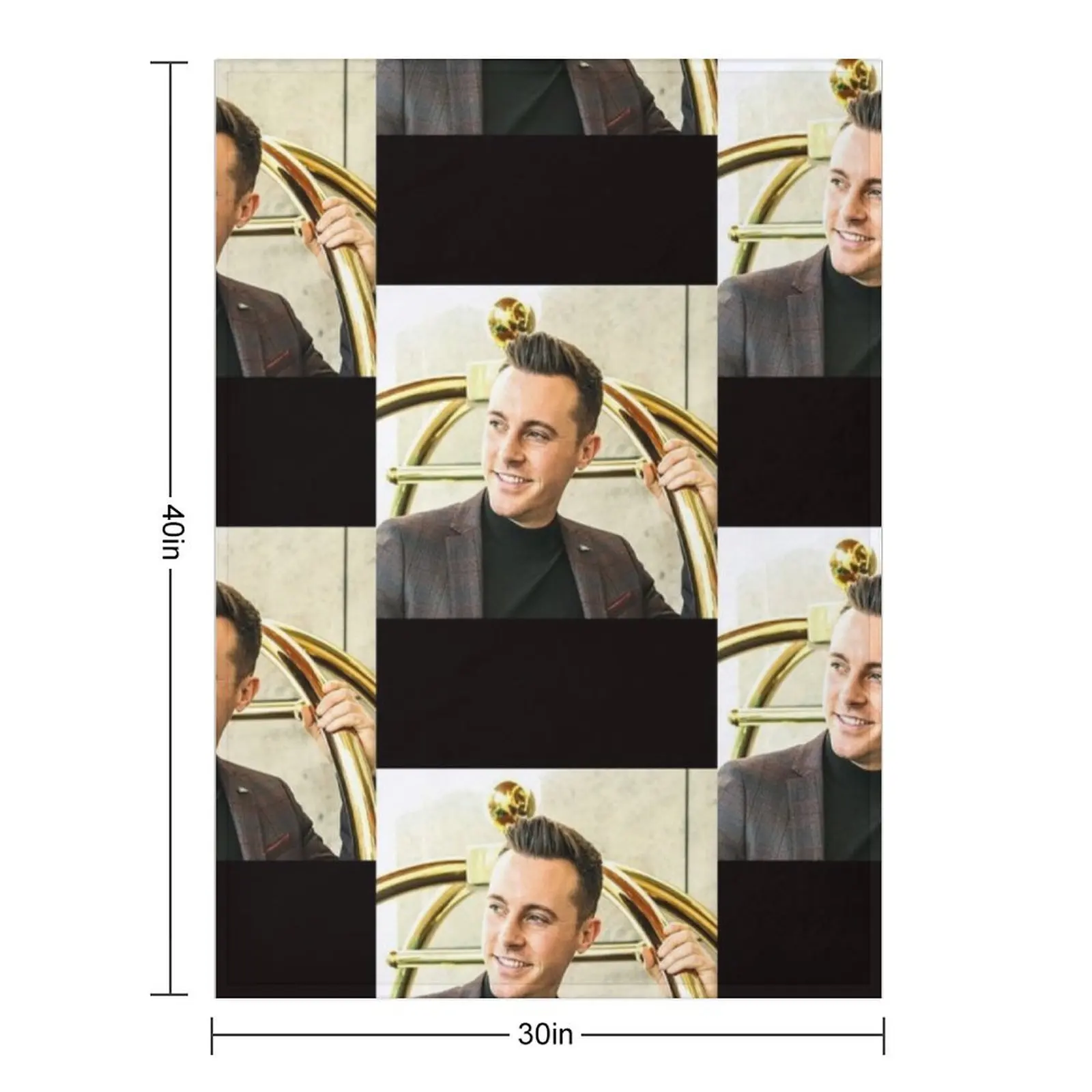 Nathan Carter Cool Pose Classic Throw Blanket Bed Extra Large Throw Thin halloween Blankets