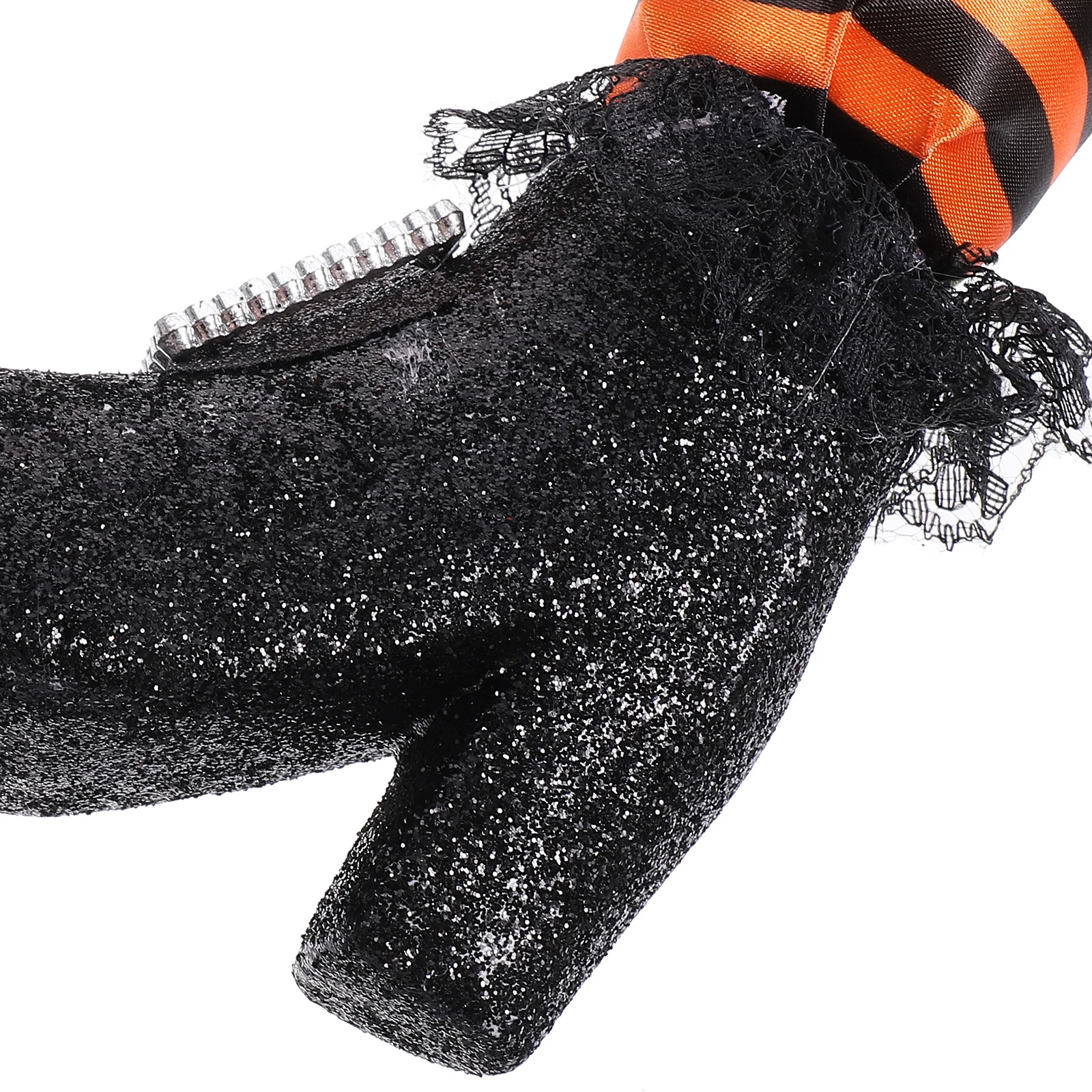 

1Pair Witch Leg Halloween Garden Decor Plastic Foam Cloth Outdoor Yard Sign Halloween Decoration Witch Leg Stake