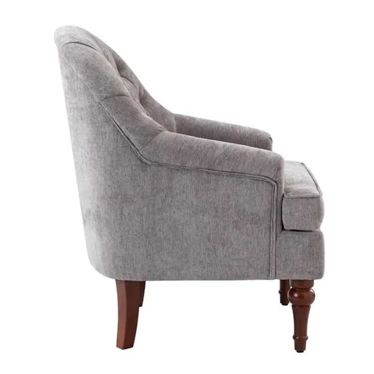 American single sofa chair, light and luxurious fabric, modern and simple living room
